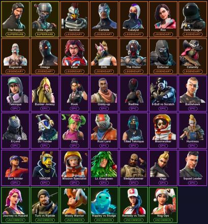 ๐ฎ 41 Skins ๐ 1150 V-Bucks โก Lvl 629 | The Reaper | Elite Agent | Sentinel ๐ 381 Wins โ image 2