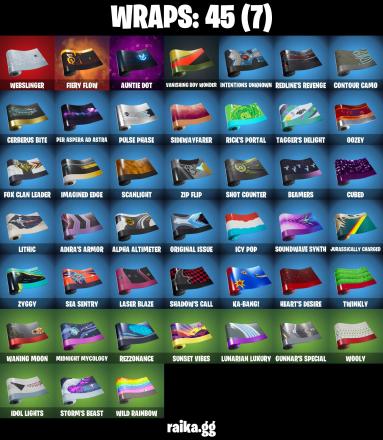 43 Skins ๐ฎ Kymera ๐ฝ Joey ๐ถ๏ธ Polar Peely ๐ UNSC Spartan ๐ก๏ธ Ruby Shadows ๐ Die With A Smile Bruno ๐ค Russel ๐ง Robin ๐ฆ Superman ๐ฆธ Ziggy โก Synthwave ๐ OGmFN1013 โญ โ image 5
