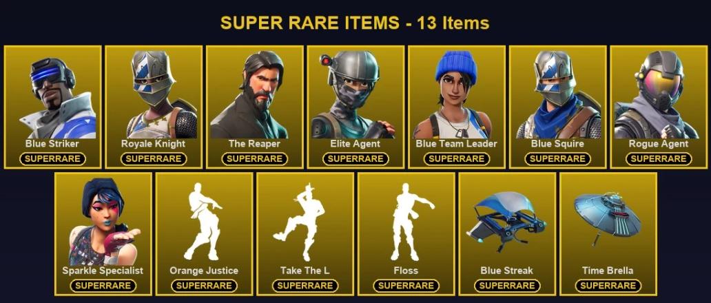 🎮 43 Skins 💎 400 V-Bucks ⚡ Lvl 885 | Blue Striker | Royale Knight | The Reaper 🏆 86 Wins — image 1