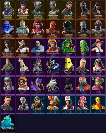 🎮 43 Skins 💎 600 V-Bucks ⚡ Lvl 712 | Blue Squire | Sparkle Specialist | Elite Agent 🏆 257 Wins — image 2