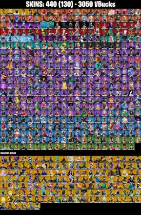 440 SKINS ✨ Renegade Raider ✨ Major Glory ✨ Naruto Uzumaki ✨ Shady Doggo ✨ Pitch Patroller ✨ Keri Commander ✨ Hades ✨ 3050 VB (PC/PSN/XBOX) — image 2