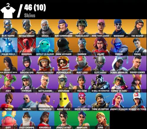 🔥 46 SKINS 🎯 | FLOSS 💃 | OG STW DELUXE | THE REAPER | RAGE | MAKO | MIDAS | TWITCH PRIME | FAST ⚡ | SECURE 🔐 🔥 — image 1