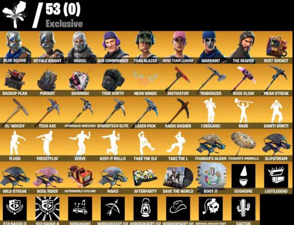 🔥 46 SKINS 🎯 | FLOSS 💃 | OG STW DELUXE | THE REAPER | RAGE | MAKO | MIDAS | TWITCH PRIME | FAST ⚡ | SECURE 🔐 🔥 — image 4