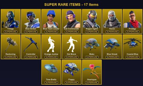 ๐ฎ 47 Skins ๐ 300 V-Bucks โก Lvl 536 | Trilogy | Blue Striker | Blue Team Leader ๐ 97 Wins โ Fortnite account listing