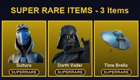 ๐ฎ 50 Skins ๐ 900 V-Bucks โก Lvl 508 | Sultura | Darth Vader | Ronin ๐ 60 Wins โ image 1