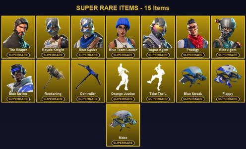 🎮 51 Skins 💎 100 V-Bucks ⚡ Lvl 513 | The Reaper | Royale Knight | Blue Squire 🏆 75 Wins — Fortnite account listing