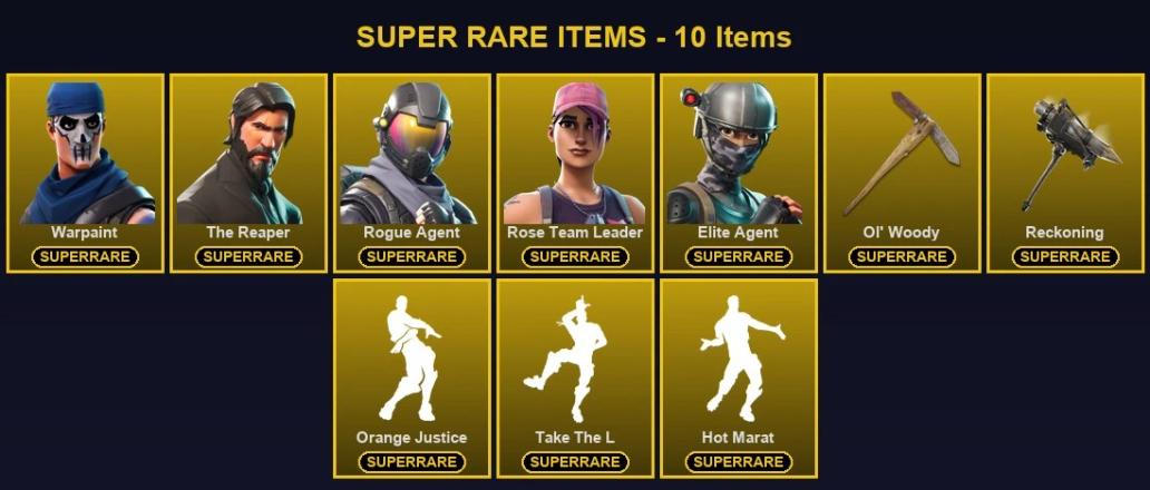 🎮 54 Skins 💎 1050 V-Bucks ⚡ Lvl 588 | Warpaint | The Reaper | Rogue Agent 🏆 53 Wins — image 1