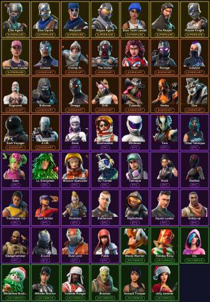 🎮 55 Skins 💎 1750 V-Bucks ⚡ Lvl 568 | Elite Agent | Blue Squire | Warpaint 🏆 201 Wins — image 2