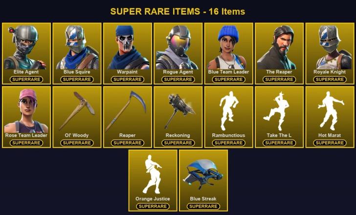 🎮 55 Skins 💎 1750 V-Bucks ⚡ Lvl 568 | Elite Agent | Blue Squire | Warpaint 🏆 201 Wins — image 1