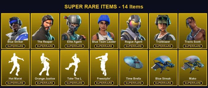 🎮 55 Skins 💎 200 V-Bucks ⚡ Lvl 827 | Blue Striker | The Reaper | Elite Agent 🏆 314 Wins — Fortnite account listing
