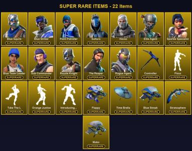 🎮 55 Skins 💎 1100 V-Bucks ⚡ Lvl 690 | Blue Squire | Blue Striker | Point Patroller 🏆 162 Wins — Fortnite account listing