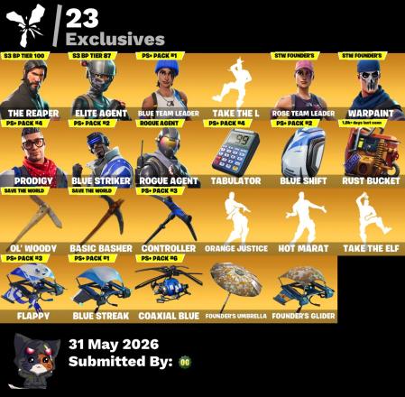 58 skins | The Reaper + OG STW #FA2434 — image 2