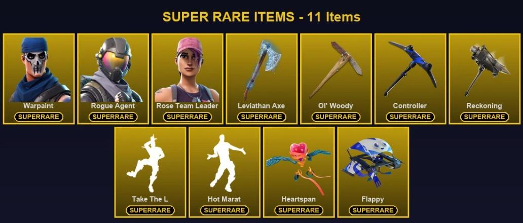 ๐ฎ 58 Skins ๐ 100 V-Bucks โก Lvl 913 | Warpaint | Rogue Agent | Rose Team Leader ๐ 102 Wins โ image 1
