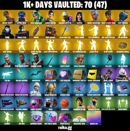 🌀594 skins🌀Renegade Raider💢Travis Scott💢Astro Jack💢Gold Midas💢Gold Brutus💢Gold Meowscles💢Gold Kratos💢Fixer💢FNCS Renegade💢1200 VB💢 — image 7