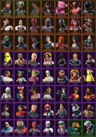 ๐ฎ 60 Skins ๐ 700 V-Bucks โก Lvl 1020 | The Reaper | Elite Agent | Travis Scott ๐ 328 Wins โ image 2