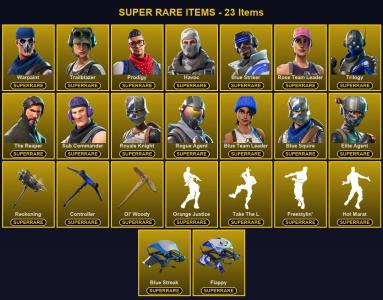 🎮 62 Skins 💎 100 V-Bucks ⚡ Lvl 596 | Warpaint | Trailblazer | Prodigy 🏆 34 Wins — Fortnite account listing