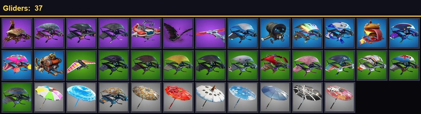 63 SKINS PC/PSN/XBOX FLOSS ROYALE KNIGHT BLUE SQUIRE THE REAPER HOT MARAT OG STW TAKE THE L MAKO GLIDER MAIL CHANGEABLE — image 5