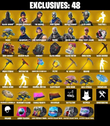 🎆63 SKINS ⚡️PC/PSN/XBOX⚡️ BLACK KNIGHT 👑 SPARKLE SPECIALIST 👑 THE REAPER 👑 BLUE SQUIRE 👑 ROYALE KNIGHT 👑 ELITE AGENT ⚡️ 1800 VB 📧 FULL ACCESS #L417 — image 1