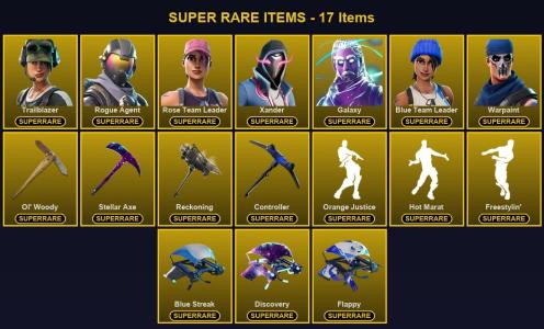 ๐ฎ 65 Skins ๐ 250 V-Bucks โก Lvl 1152 | Trailblazer | Rogue Agent | Rose Team Leader ๐ 81 Wins โ Fortnite account listing