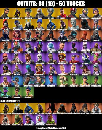 ✅66 Skins✅ Mako , The Reaper , Omega (Stage 5) , Hot Marat , Elite Agent , Take The L — image 2
