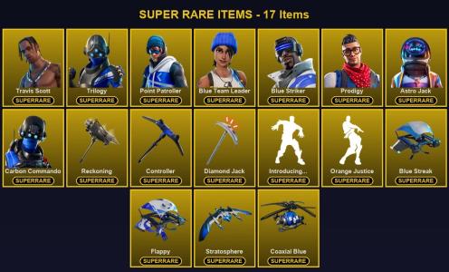 🎮 66 Skins 💎 200 V-Bucks ⚡ Lvl 883 | Travis Scott | Trilogy | Point Patroller 🏆 107 Wins — Fortnite account listing