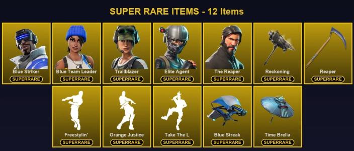 🎮 66 Skins 💎 50 V-Bucks ⚡ Lvl 1126 | Blue Striker | Blue Team Leader | Trailblazer 🏆 143 Wins — Fortnite account listing