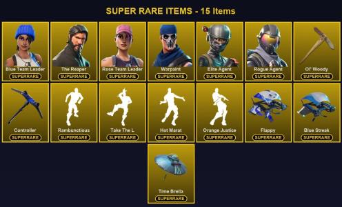 🎮 68 Skins 💎 1250 V-Bucks ⚡ Lvl 694 | Blue Team Leader | The Reaper | Rose Team Leader 🏆 86 Wins — Fortnite account listing