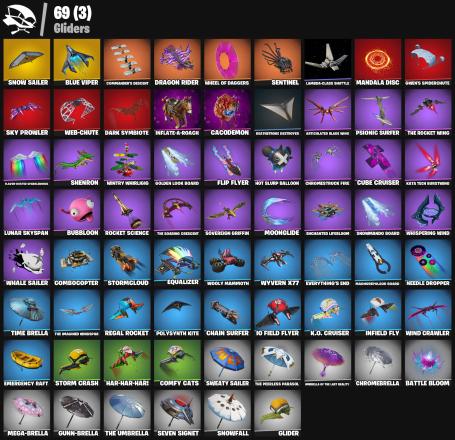 【69 SKINS】 (PC/PSN/XBOX) RAVEN | RAVAGE | RED JADE | Y0ND3R | X-LORD | SPIDER-MAN | VERGE | HYBRID | BLACKHEART | TWYN — image 1