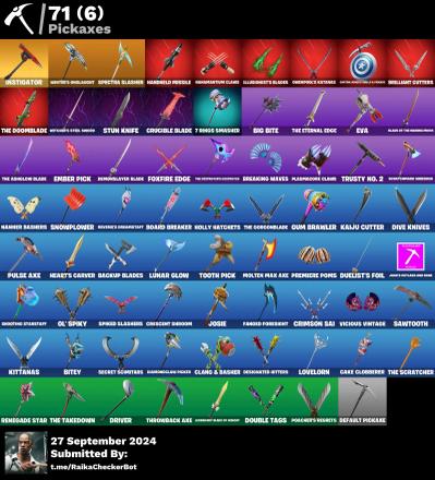 70 skins | Royale Knight | Blue Squire | The Reaper | Take The L | Elite Agent | Rogue Agent | Fixer | Sub Commander | Havoc | Spectra Knight | The Ageless | Raven | Mizuki | Dark Voyager | 250 Vbucks [PC/XBOX] Fortnite Account — image 3