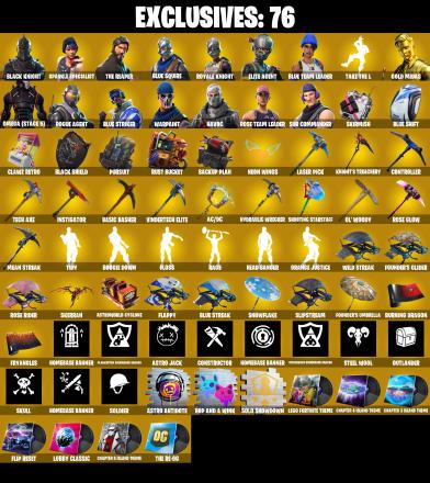 🎆70 SKINS ⚡️PC/PSN/XBOX⚡️ BLACK KNIGHT 👑 SPARKLE SPECIALIST 👑 THE REAPER 👑 BLUE SQUIRE 👑 ROYALE KNIGHT 👑 ELITE AGENT ⚡️ 300 VB 📧 FULL ACCESS #L428 — image 1