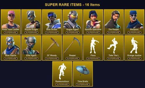 🎮 70 Skins 💎 3150 V-Bucks ⚡ Lvl 954 | Rose Team Leader | Royale Knight | Blue Striker 🏆 135 Wins — Fortnite account listing