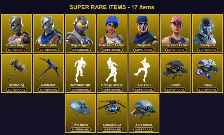 🎮 72 Skins 💎 200 V-Bucks ⚡ Lvl 607 | Royale Knight | Blue Squire | Rogue Agent 🏆 79 Wins — image 1