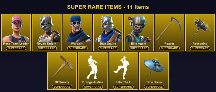 🎮 72 Skins 💎 1350 V-Bucks ⚡ Lvl 710 | Rose Team Leader | Royale Knight | Warpaint 🏆 174 Wins — Fortnite account listing