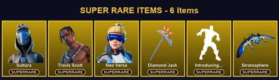 🎮 74 Skins 💎 750 V-Bucks ⚡ Lvl 694 | Sultura | Travis Scott | Neo Versa 🏆 178 Wins — Fortnite account listing