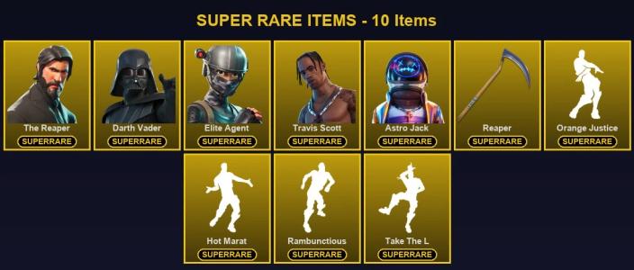 ๐ฎ 77 Skins ๐ 2400 V-Bucks โก Lvl 1549 | The Reaper | Darth Vader | Elite Agent ๐ 956 Wins โ Fortnite account listing