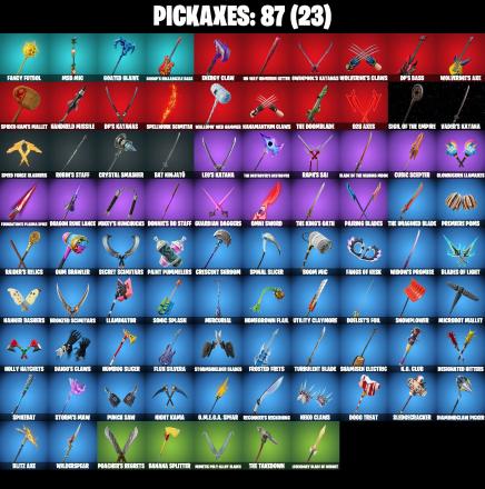 84 SKINS ⸱ CAROLINA ⸱ LIONEL MESSI ⸱ TERMINATOR ⸱ TMNT BUNDLE ( LEONARDO ⸱ RAPHAEL ⸱ DONATELLO ⸱ MICHELANGELO) ⸱ APRIL O'NEIL ⸱ SKULL TROOPER ⸱ ROBIN ⸱ MJ ⸱ DEADPOOL ⸱ GWENPOOL ⸱ DARTH VADER ⸱ ADVENTURE PEELY ⸱ SUPERMAN ⸱ SPIDER-M — image 2