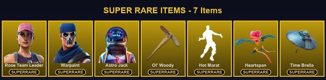 ๐ฎ 86 Skins ๐ 2150 V-Bucks โก Lvl 1439 | Rose Team Leader | Warpaint | Astro Jack ๐ 174 Wins โ Fortnite account listing