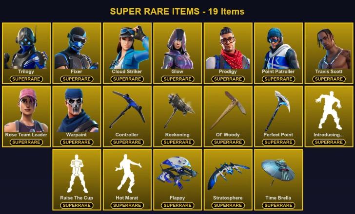 ๐ฎ 86 Skins ๐ 50 V-Bucks โก Lvl 1282 | Trilogy | Fixer | Cloud Striker ๐ 135 Wins โ image 1