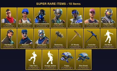 🎮 90 Skins 💎 1250 V-Bucks ⚡ Lvl 857 | Prodigy | Blue Team Leader | Carbon Commando 🏆 165 Wins — Fortnite account listing