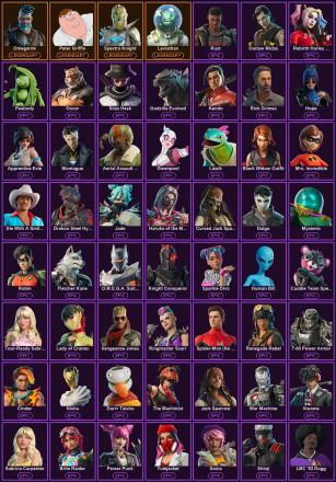 🎮 92 Skins 💎 2600 V-Bucks ⚡ Lvl 528 | Omegarok | Peter Griffin | Spectra Knight 🏆 67 Wins — image 2
