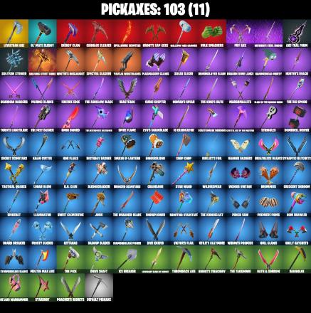 93 SKINS ⸱ LEVIATHAN AXE ⸱ LAUGH IT UP ⸱ GO MUFASA ⸱ JOLTARA ⸱ LARA CROFT ⸱ POLAR PEELY ⸱ SPIDER ⸱ REBIRTH RAVEN ⸱ LARA CROFT ⸱ MANCAKE ⸱ ICE BREAKER ⸱ GET GRIDDY ⸱ VERVE ⸱ TOONA FISH ⸱ TART TYCOON ⸱ MIDFIELD MASTER ⸱ LEXA ⸱ RAIN — image 2