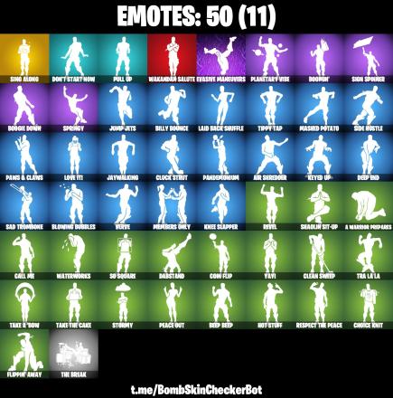 96 Skins|Stealth Reflex,Reflex,Throwback Axe,Wilde,Midas Fully Golden,Clutch,Grind,Sing Along,Laguna,Galaxia,Tony Stark,Lara Croft,Jules,Chun Li,Vi,Vendetta,Pre — image 3