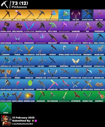 96 SKINS | THE REAPER | ELITE AGENT | OMEGA(stage 5) | OG STW | BATMAN | LARA CROFT | ORANGE JUSTICE | TAKE THE L — image 4