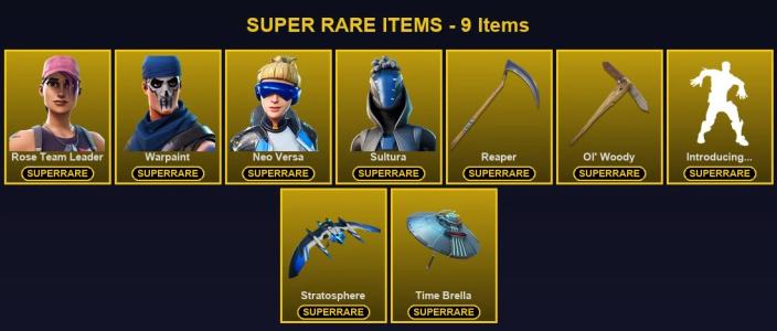 🎮 96 Skins 💎 350 V-Bucks ⚡ Lvl 1151 | Rose Team Leader | Warpaint | Neo Versa 🏆 129 Wins — Fortnite account listing