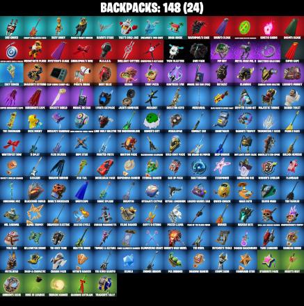 98 SKINS ⸱ GO MUFASA ⸱ GAMBIT ⸱ LEWIS HAMILTON ⸱ ROGUE ⸱ JOLTARA ⸱ SHREDDER ⸱ LINA SCORCH ⸱ SURF RIDER ⸱ SAGE ⸱ MOGUL MASTER ⸱ PEELVERINE ⸱ CAPER ⸱ LARA CROFT 2000S ⸱ GWENPOOL ⸱ LAZARBEAM ⸱ MEGG ⸱ SURF WITCH ⸱ DR. VINDERBOT ⸱ KING — image 5