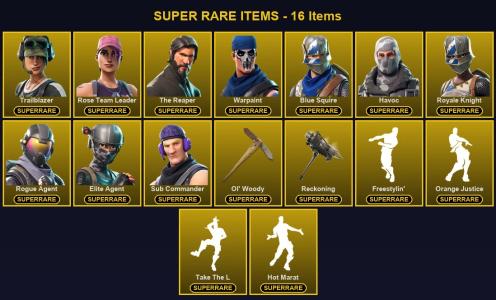 ๐ฎ 98 Skins ๐ 800 V-Bucks โก Lvl 1128 | Trailblazer | Rose Team Leader | The Reaper ๐ 913 Wins โ Fortnite account listing