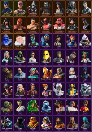 🎮 98 Skins 💎 850 V-Bucks ⚡ Lvl 1635 | Warpaint | Rose Team Leader | Eternal Knight 🏆 231 Wins — image 2