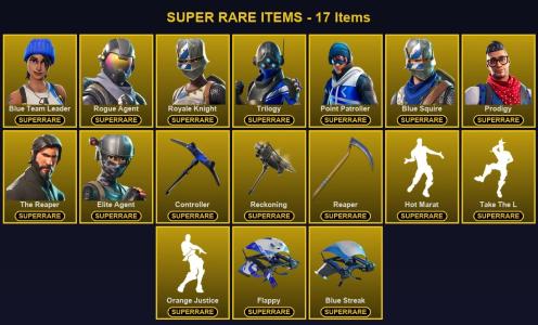 ๐ฎ 99 Skins ๐ 350 V-Bucks โก Lvl 1002 | Blue Team Leader | Rogue Agent | Royale Knight ๐ 108 Wins โ Fortnite account listing