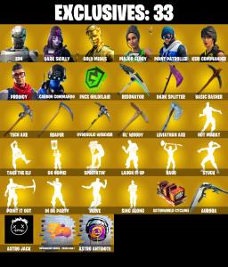 (PC/PSN/XBOX) 166 SKINS 💫 Eon ⚡️ Dark Skully 💍 Gold Midas ⚡️ Major Glory 💍 Point Patroller ⚡️ Keri Commander 💍 Prodigy | 1000 V-Buck | PARENTAL CONTROLS — Fortnite account listing