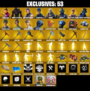 (PC/PSN/XBOX) OG STW♠️ 274 SKINS♠️ Renegade Raider ♠️ WORLD CUP ♠️ Omega (stage 5) ♠️ Sub Commander ♠️ Havoc ♠️ Trilogy ♠️ Carbon Commando ♠️ Trailblazer ♠️ 250 V-Buc — Fortnite account listing